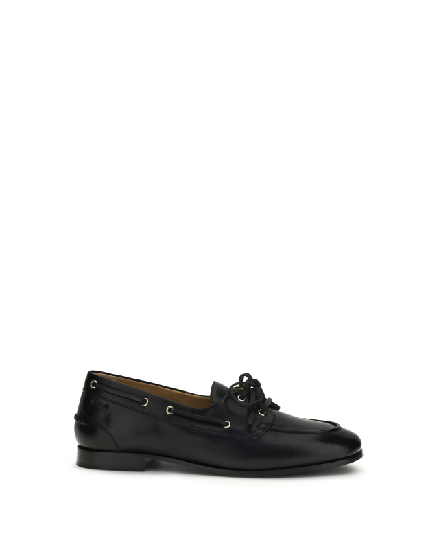 Plume leather Loafers