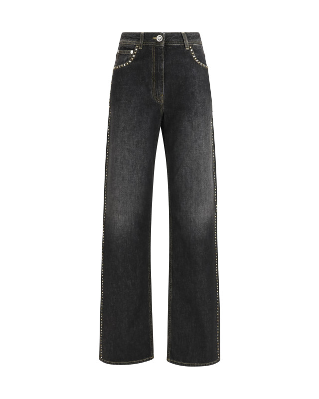 Straight Jeans with studs