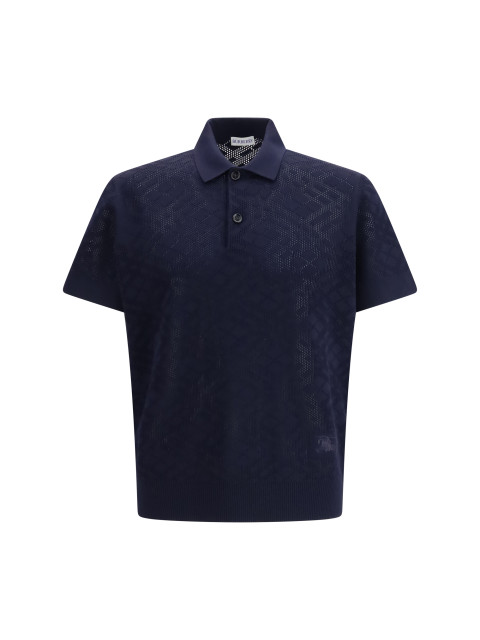 Check wool Polo