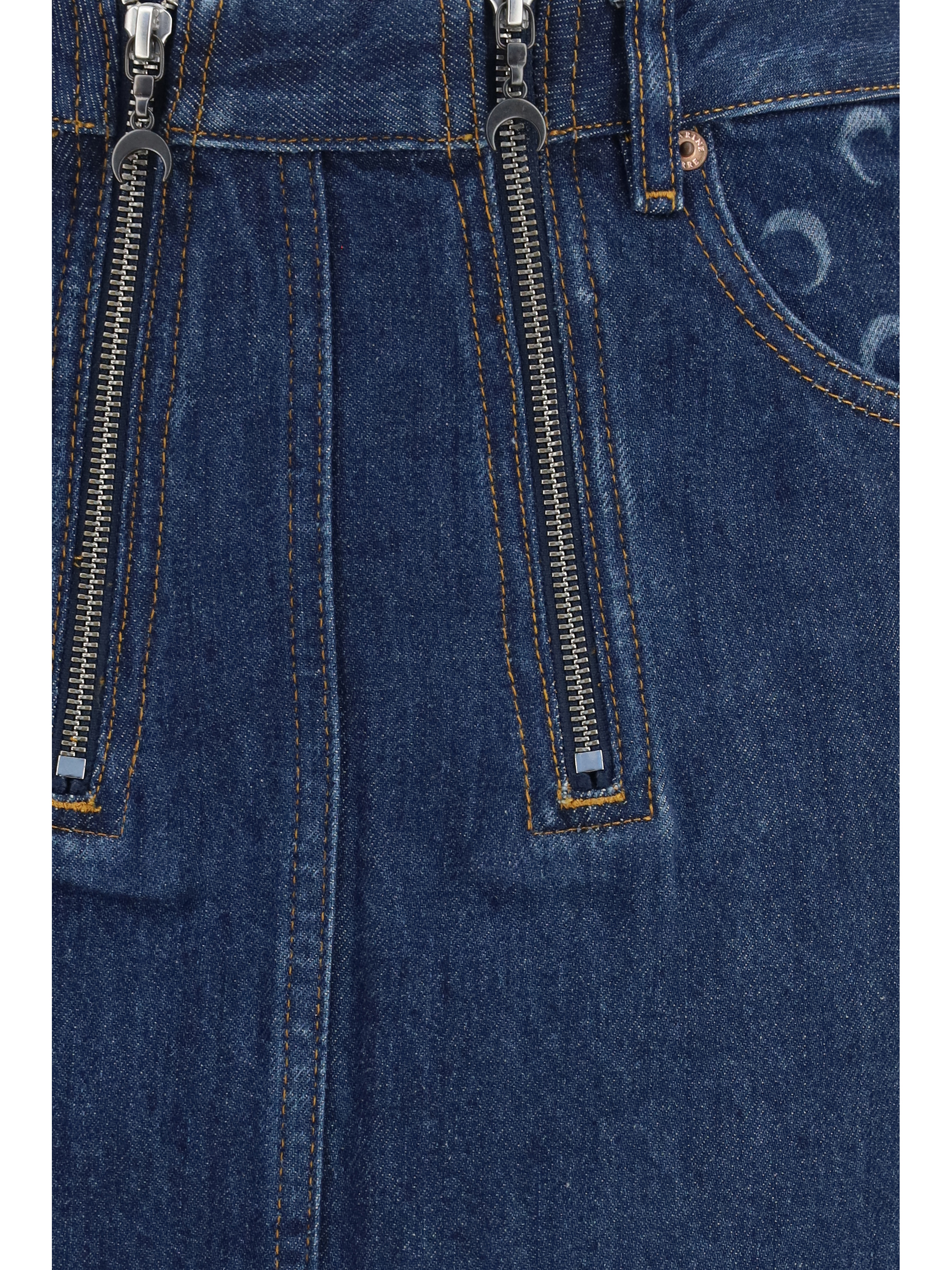 Zipped mini Skirt