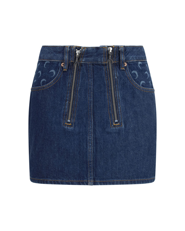 Zipped mini Skirt