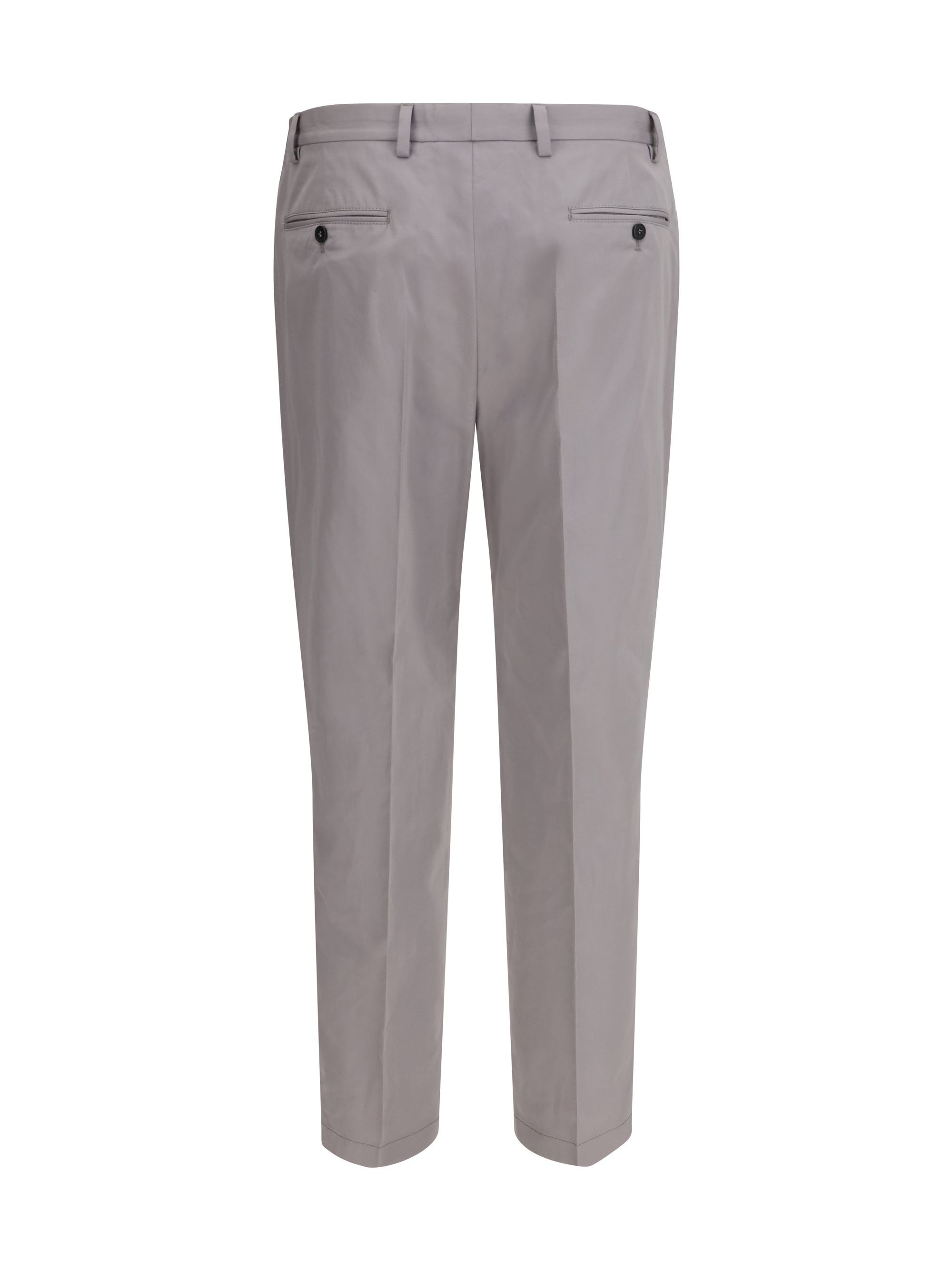 Tailored cotton poplin Pants