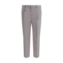 Tailored cotton poplin Pants
