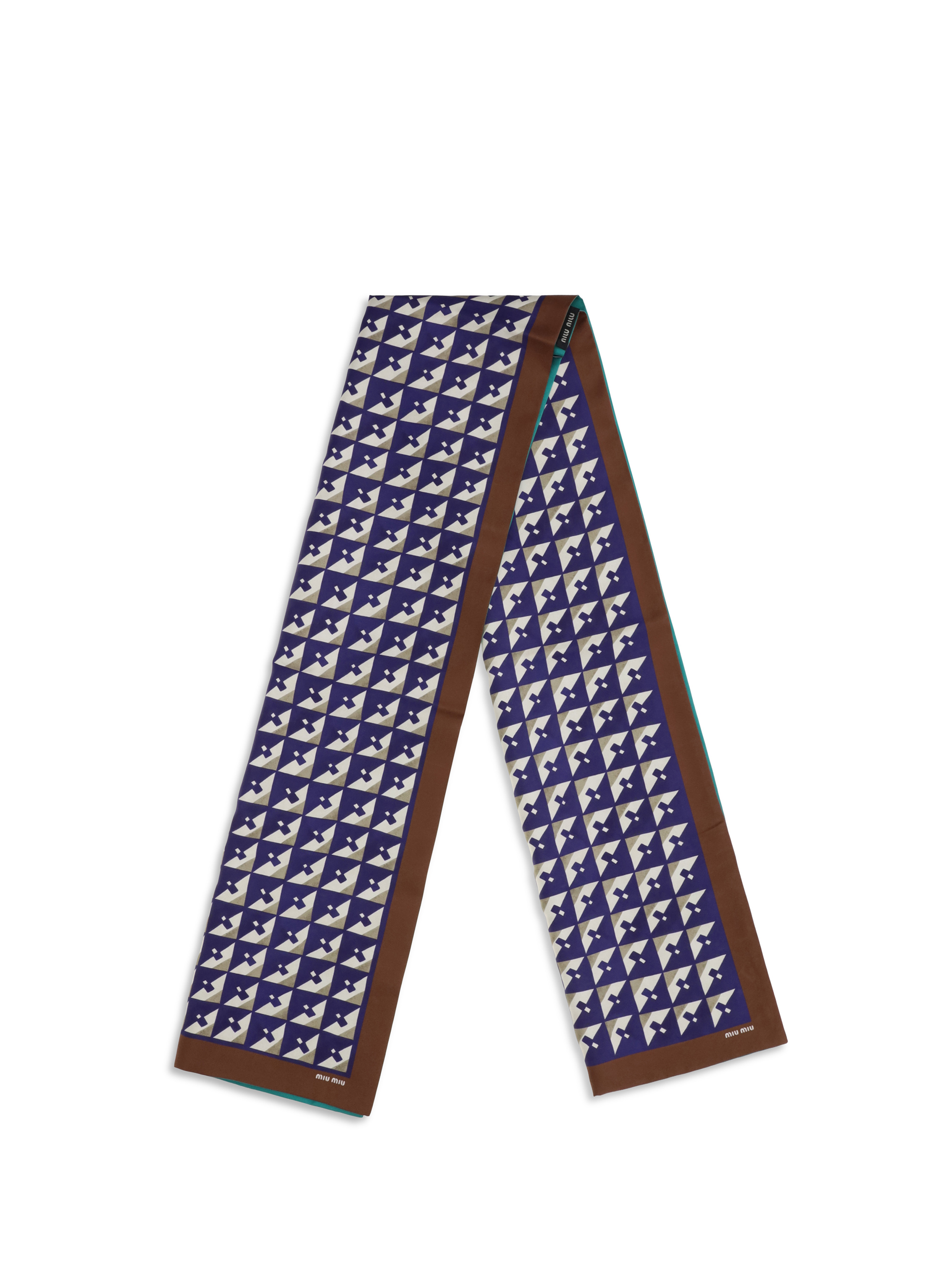 Geometric print Scarf