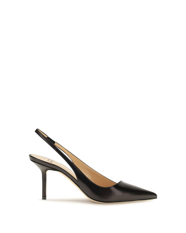 Asymmetric Slingback Décolleté