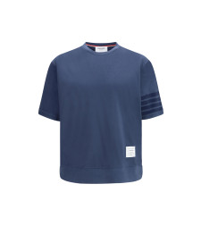4-Bar cotton jersey T-shirt