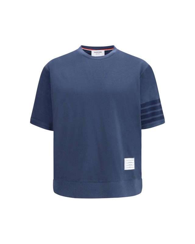 4-Bar cotton jersey T-shirt