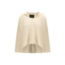 Sweater with polo collar