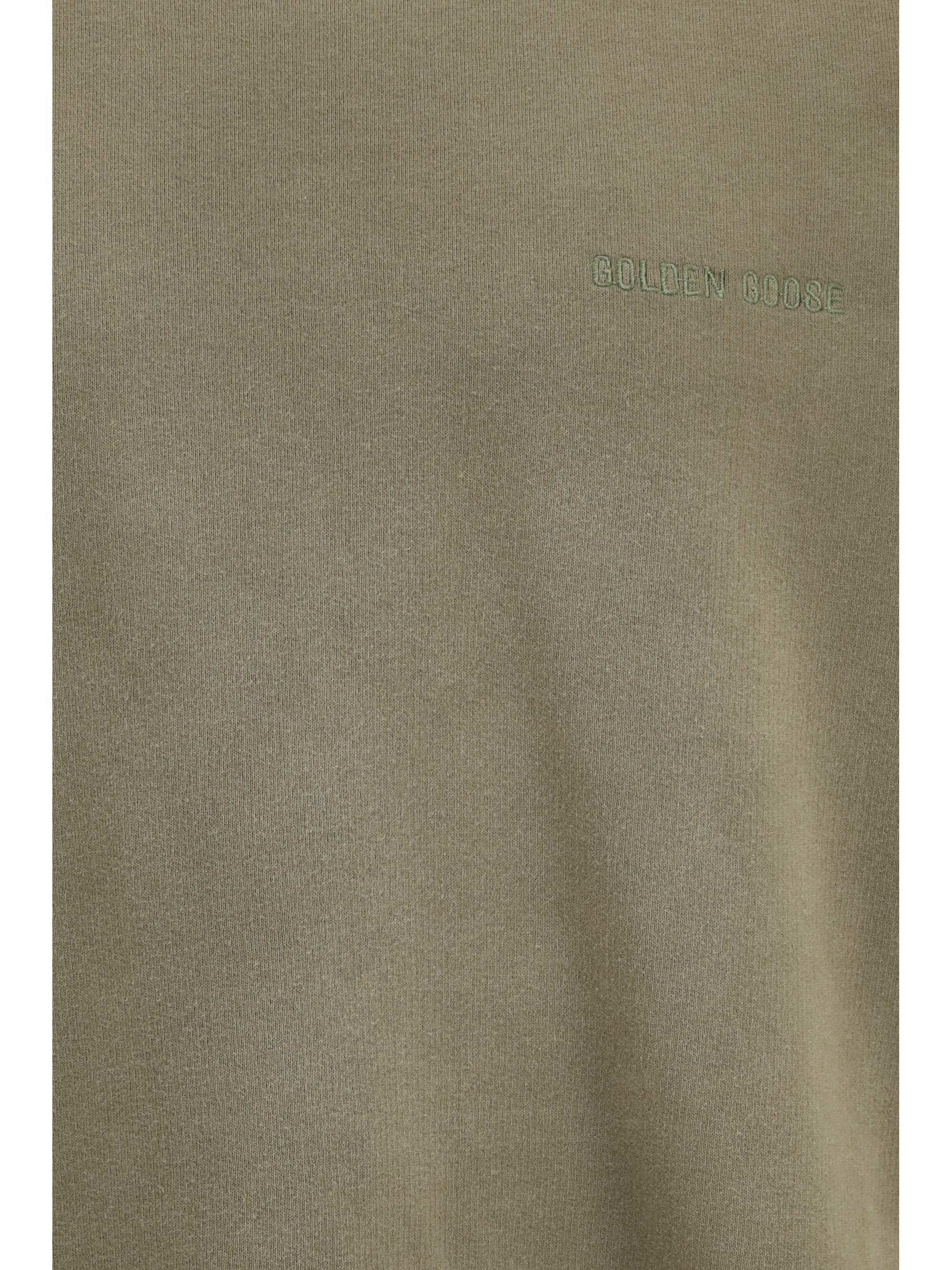 Journey unisex Crew neck in garment-dyed cotton fleece