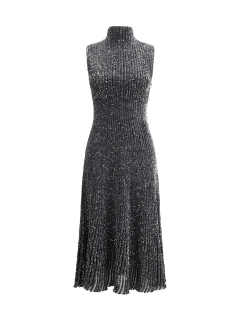 Sequined midi Dress