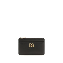 Leather Card Holder with logo
