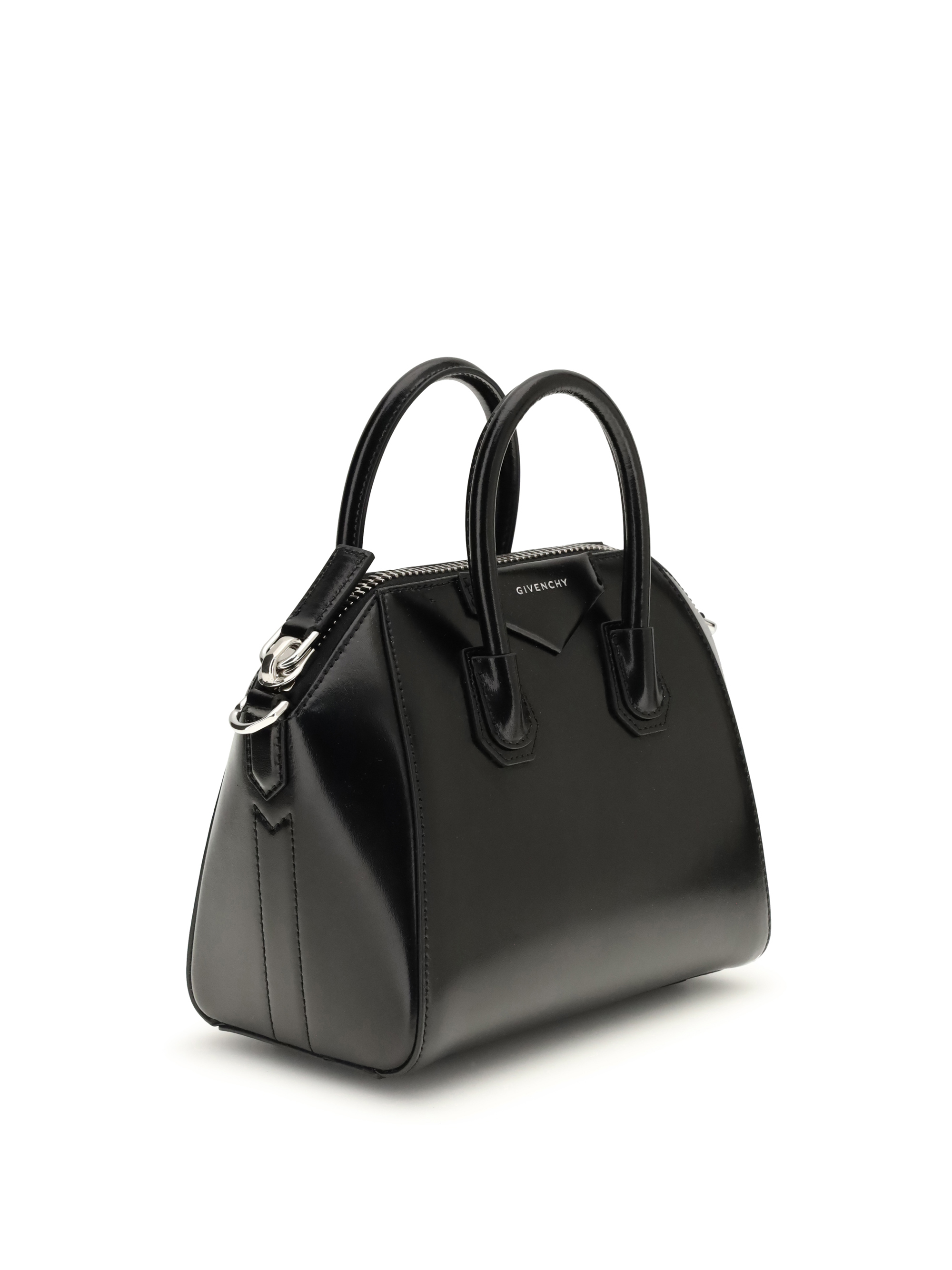 Box leather Antigona mini Handbag