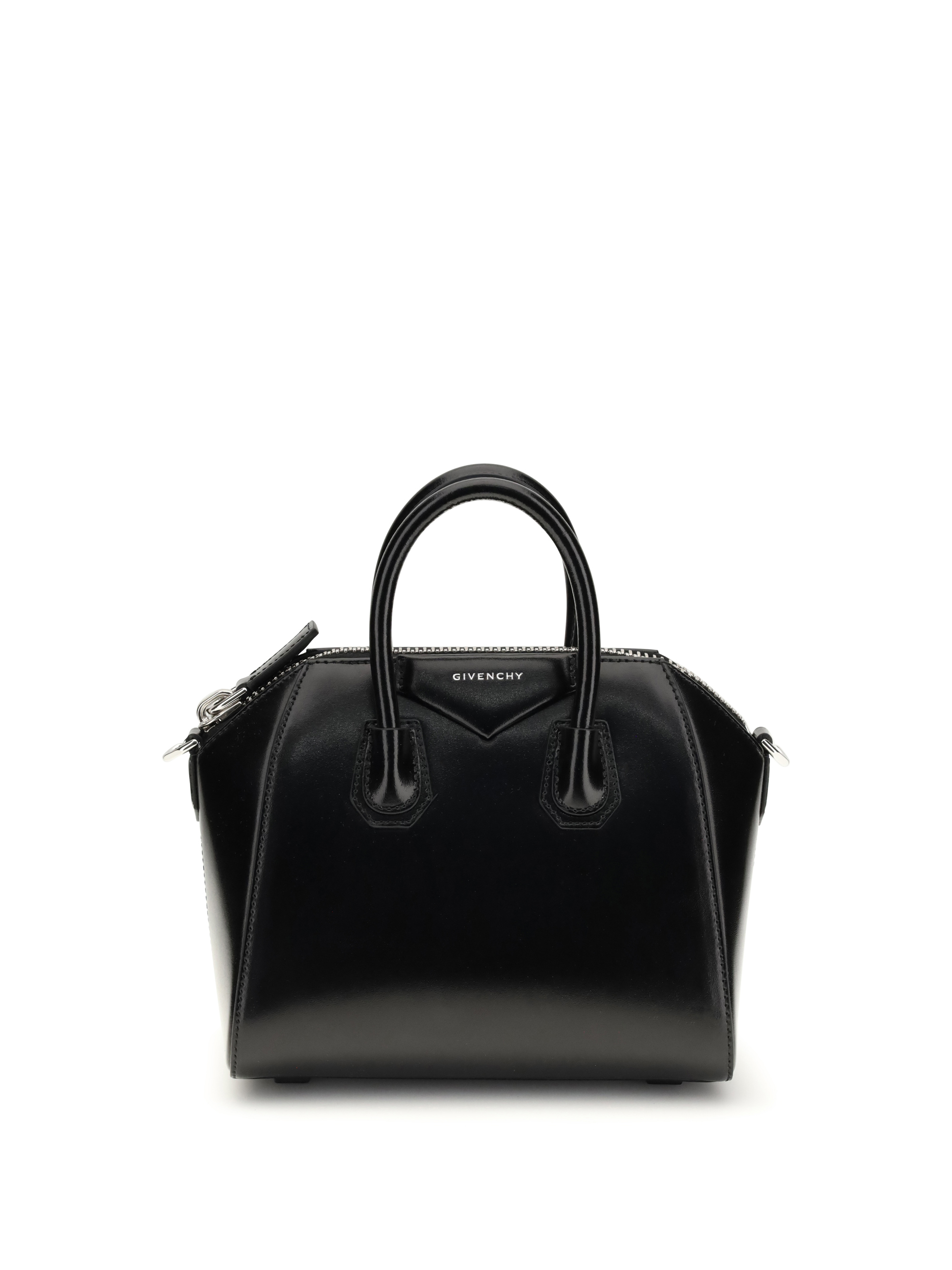 Box leather Antigona mini Handbag