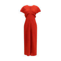 Slouch waist wool Dress