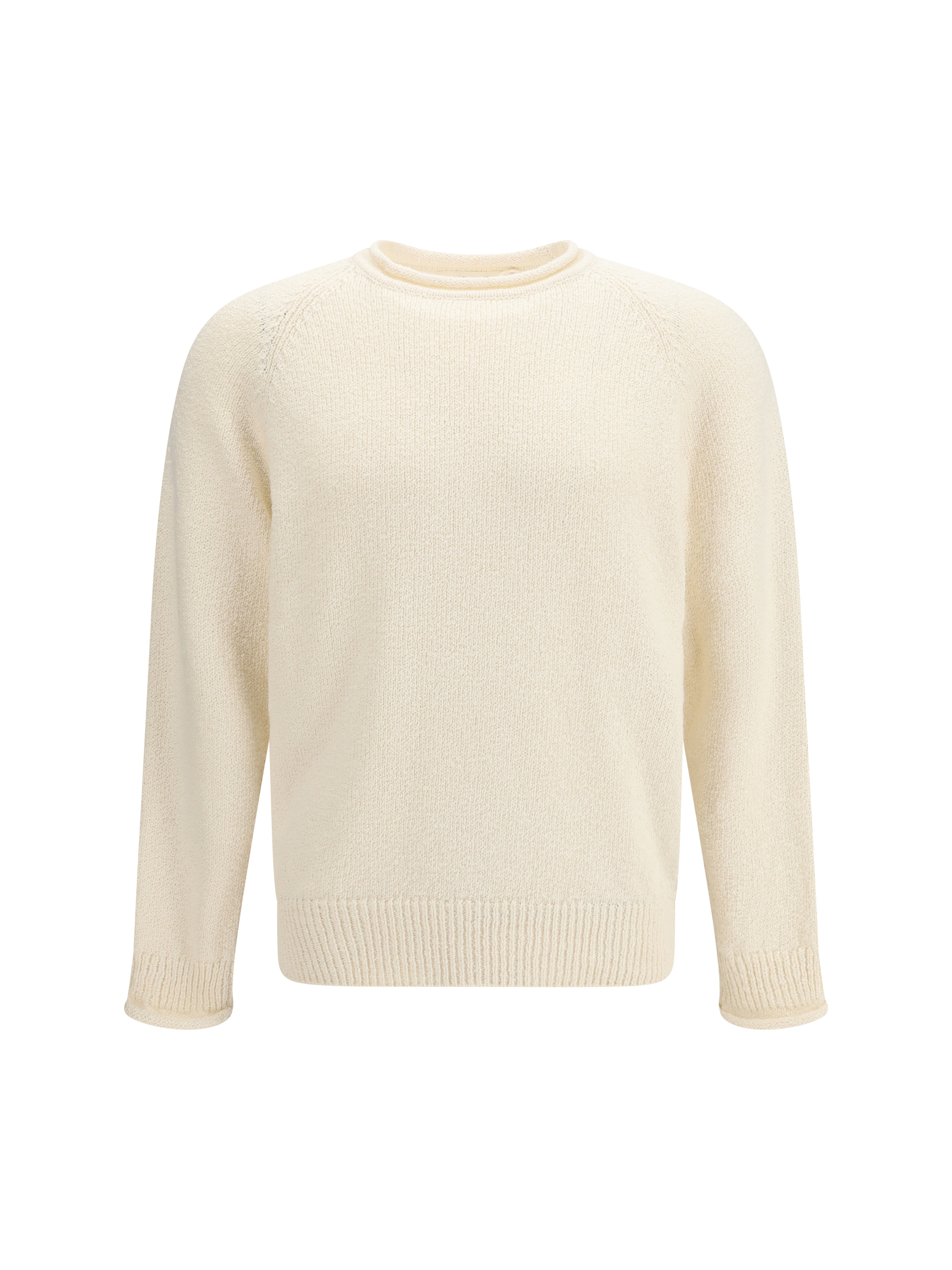 Ralph crewneck cotton Sweater with raglan sleeves