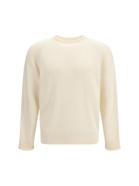 Ralph crewneck cotton Sweater with raglan sleeves
