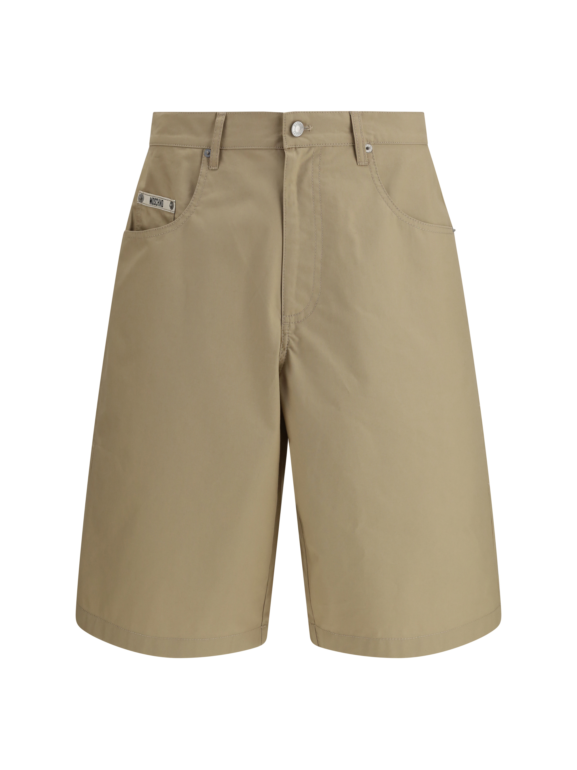 Long Bermuda Shorts in cotton