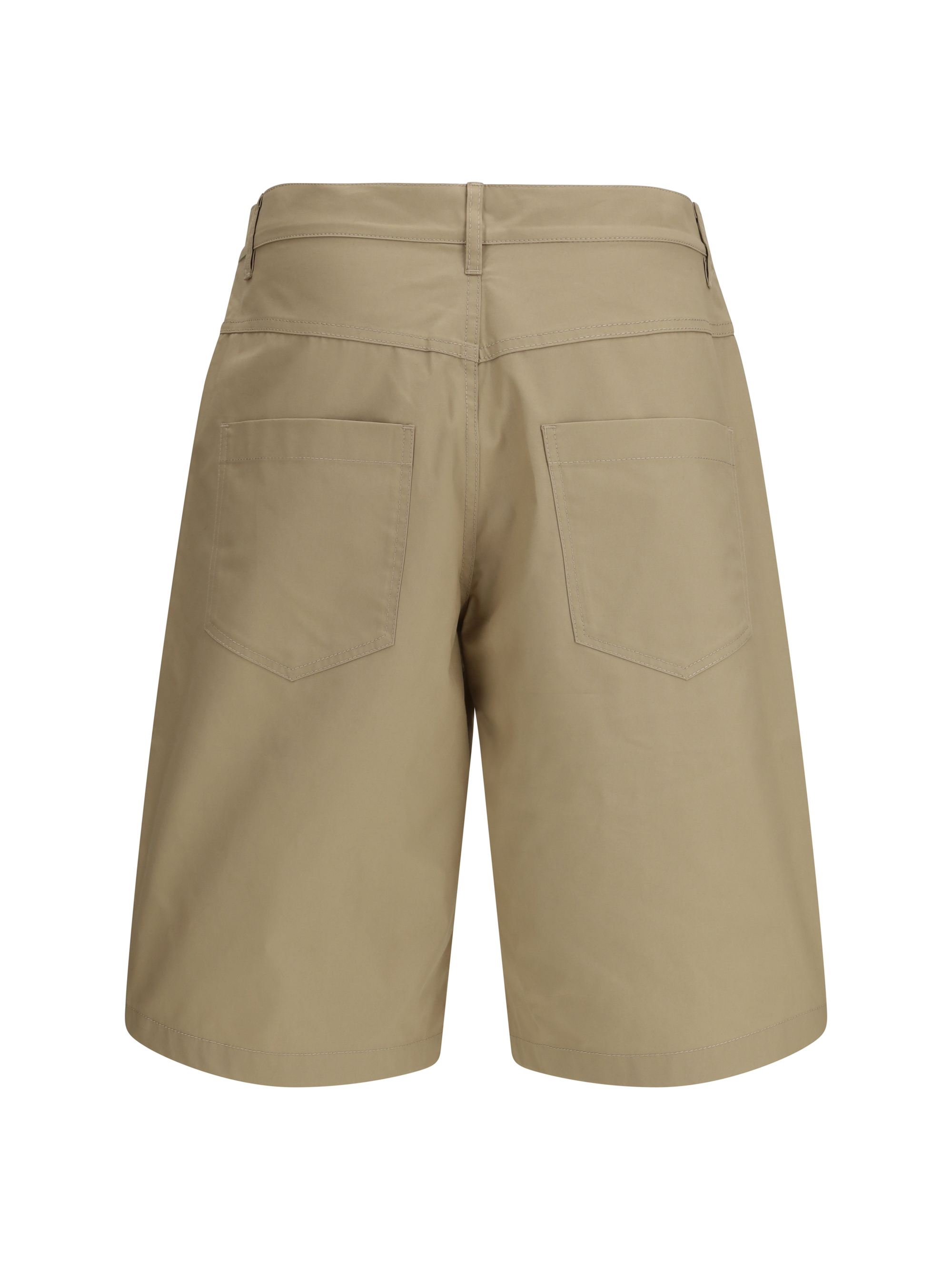 Long Bermuda Shorts in cotton