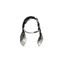 Double-wrap Skull Scarf Bracelet