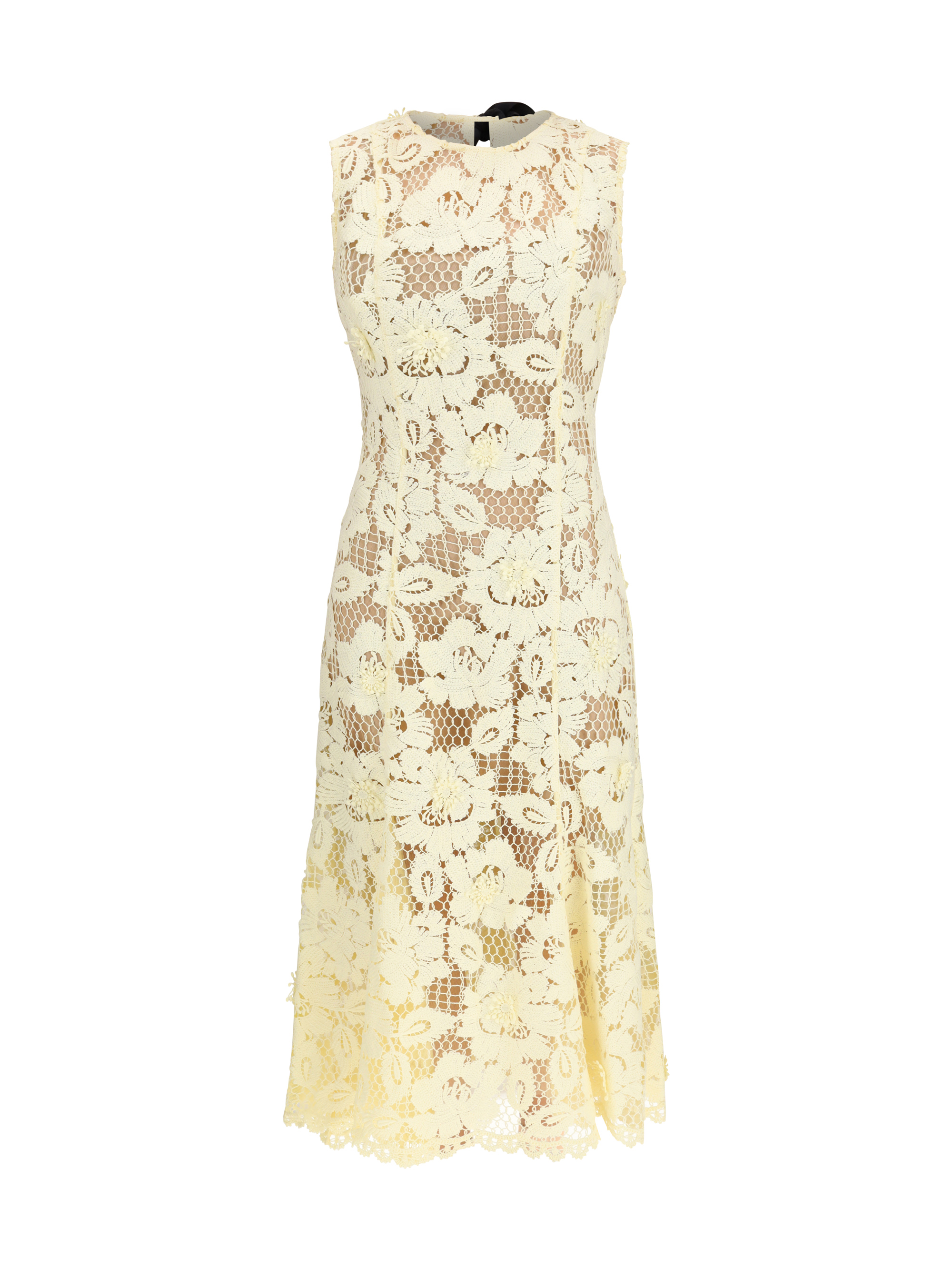 Crochet lace midi Dress
