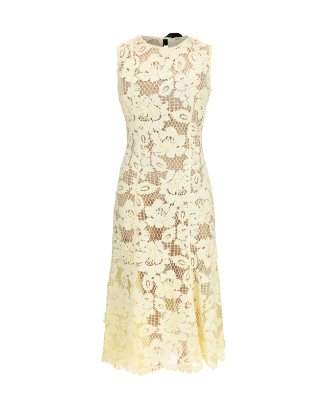 Crochet lace midi Dress