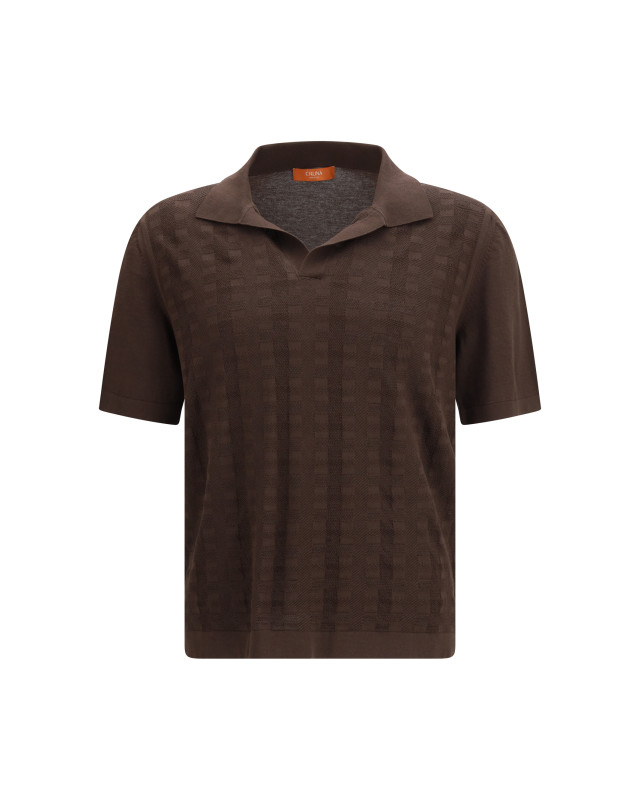 Levanti V-neck knit T-shirt