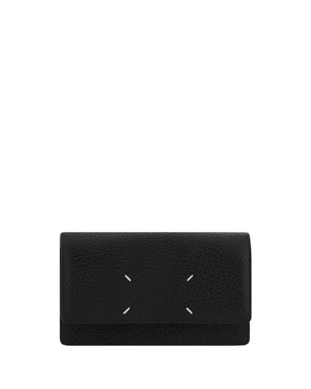 Grained leather Wallet