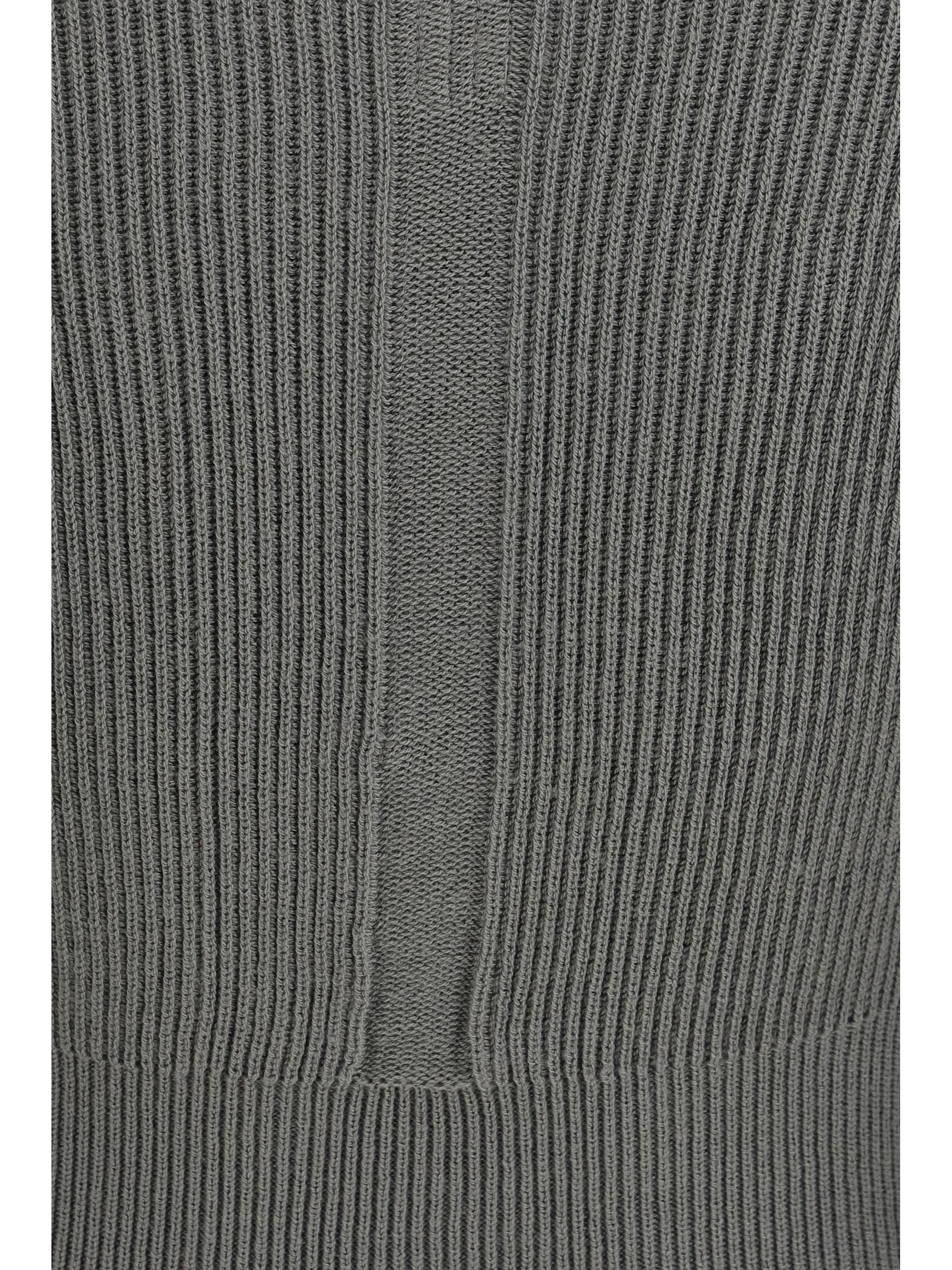 Euca Virgin Wool Sweater with V neck