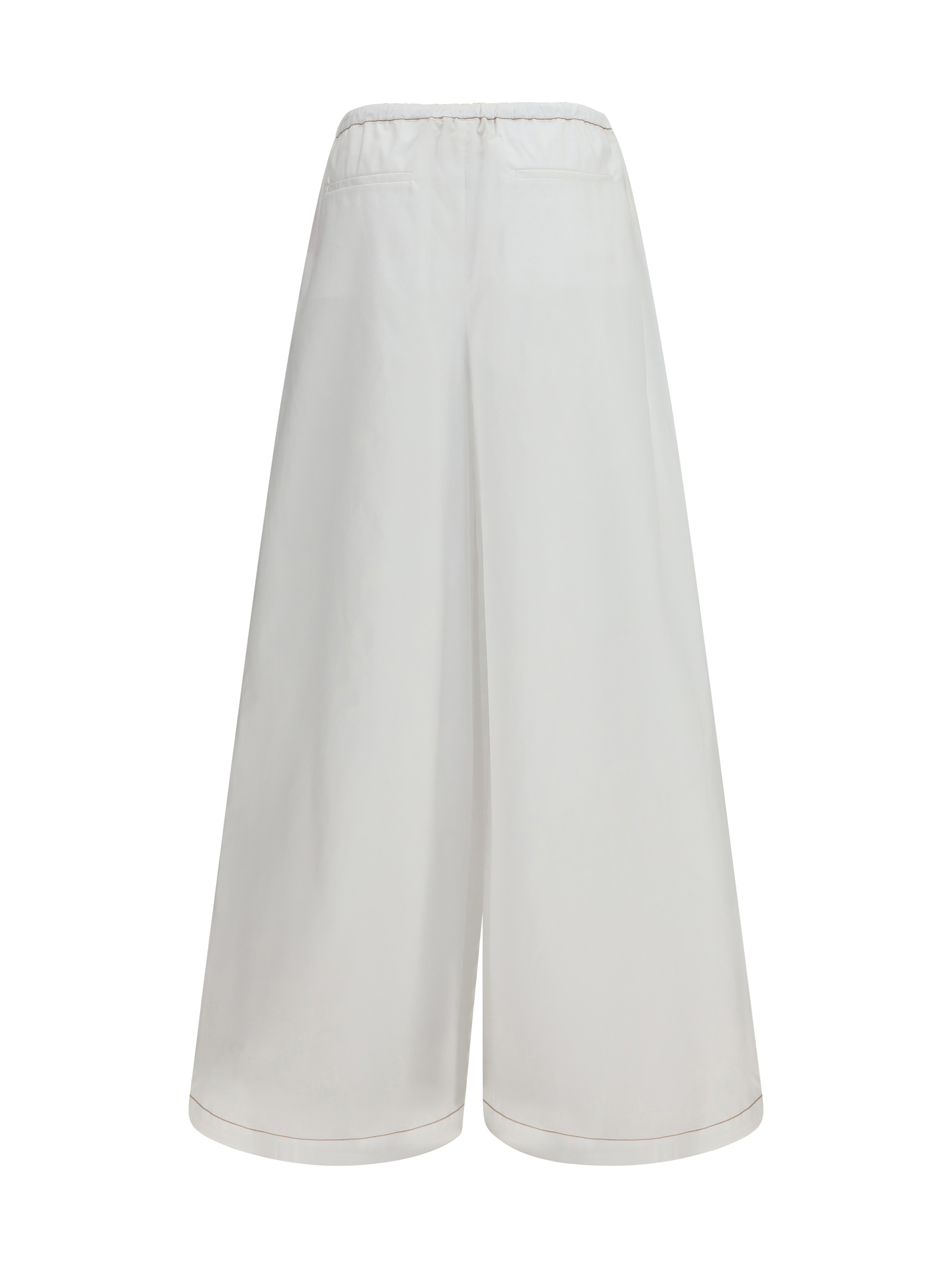 Draping wide-leg Pants