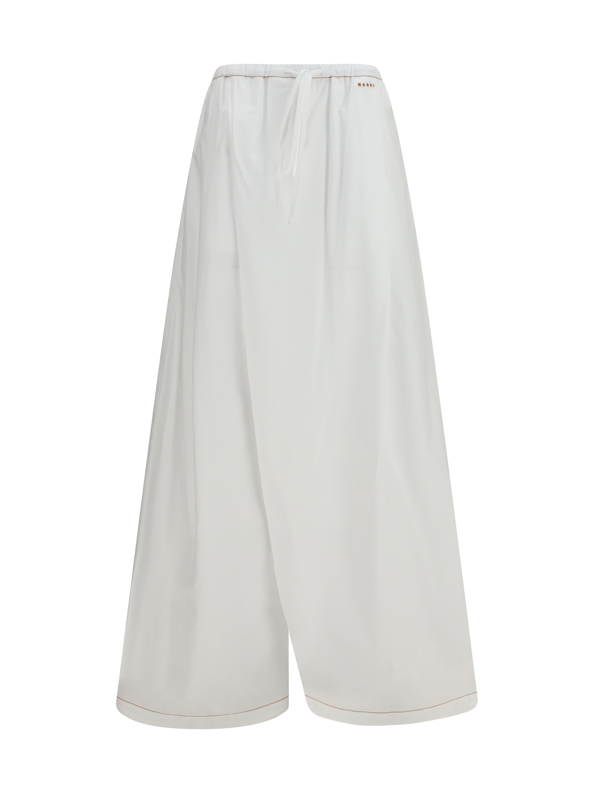 Draping wide-leg Pants