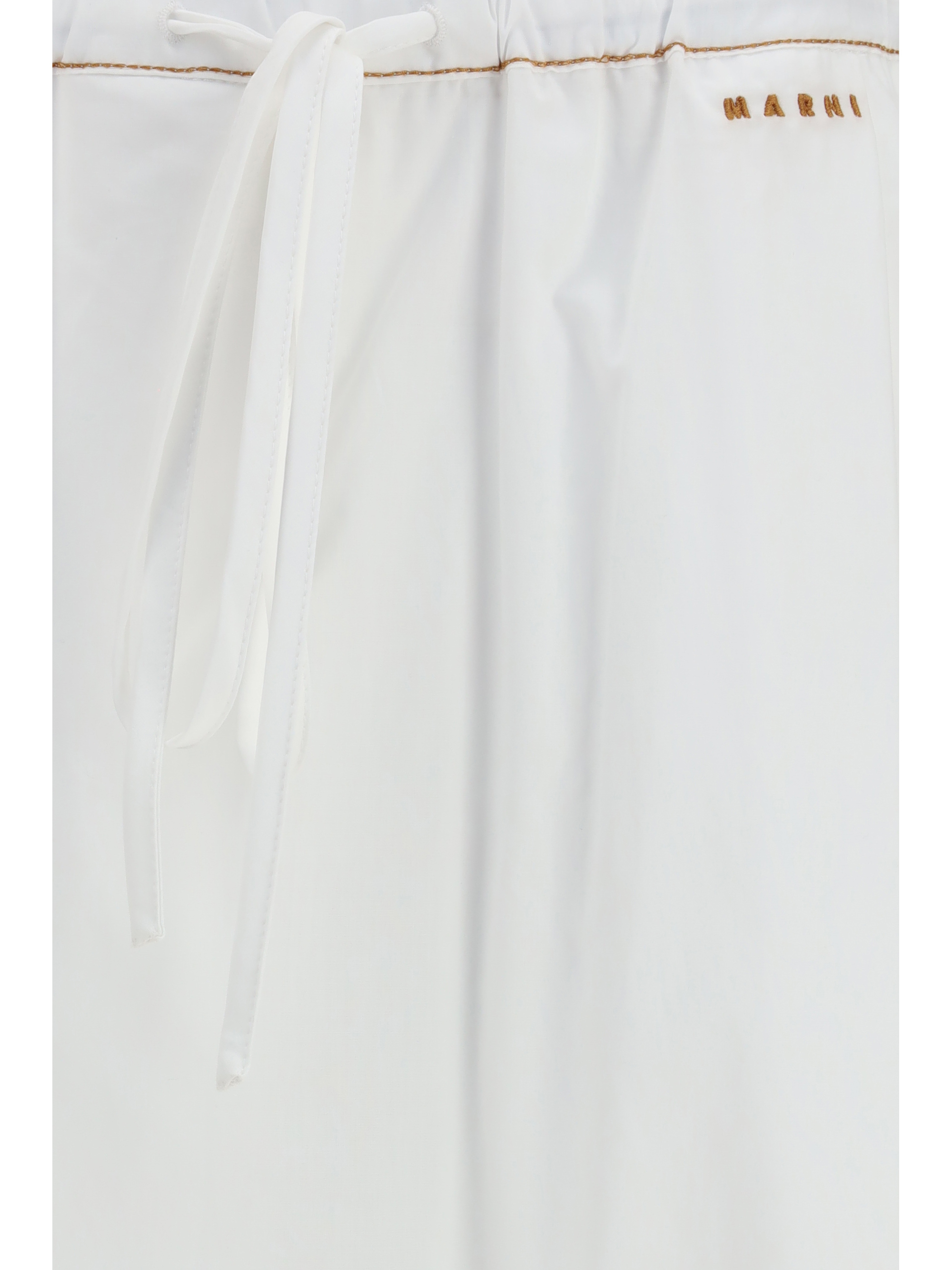 Draping wide-leg Pants