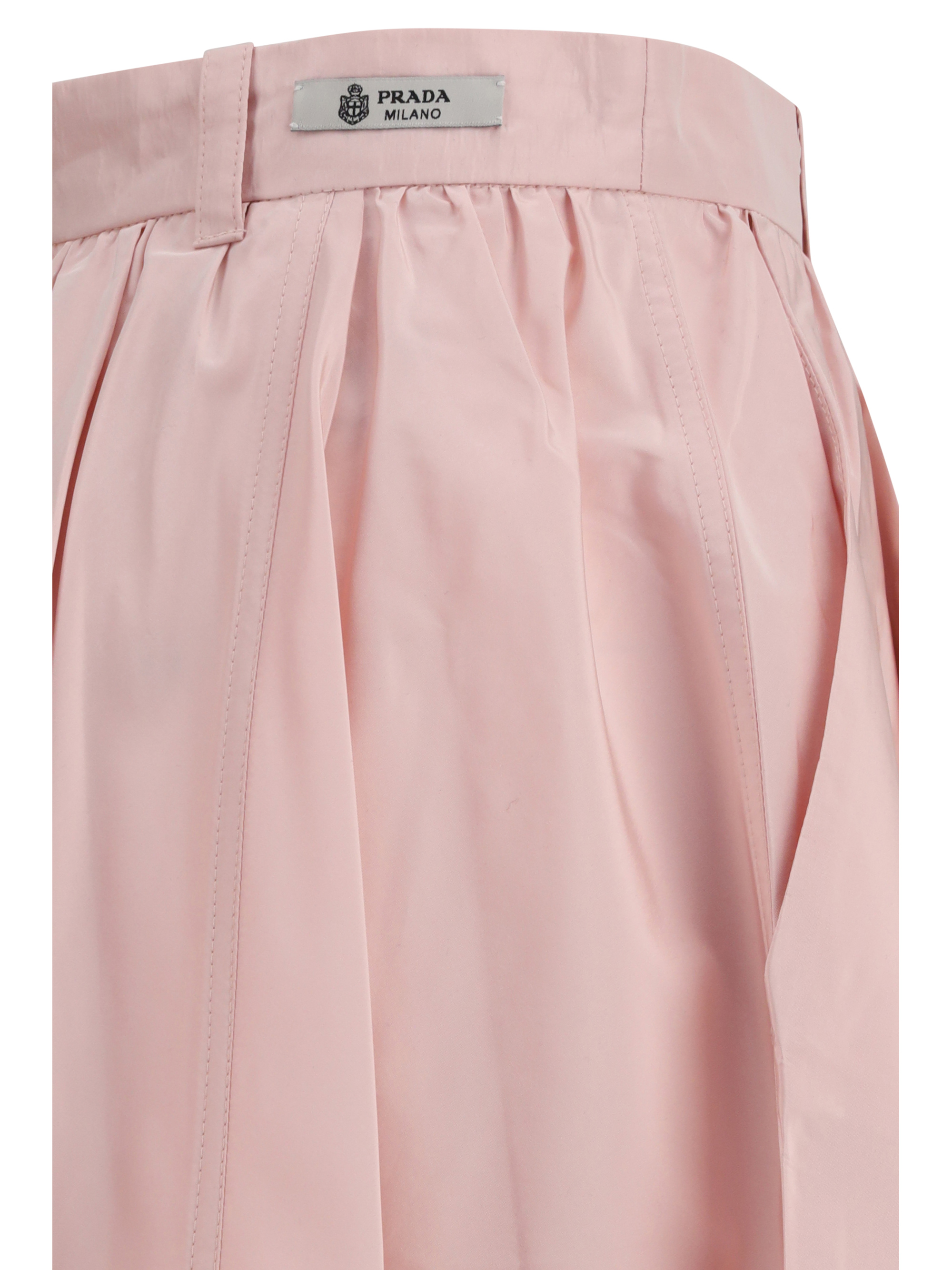 Long silk Skirt