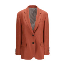 Single-breasted linen Blazer