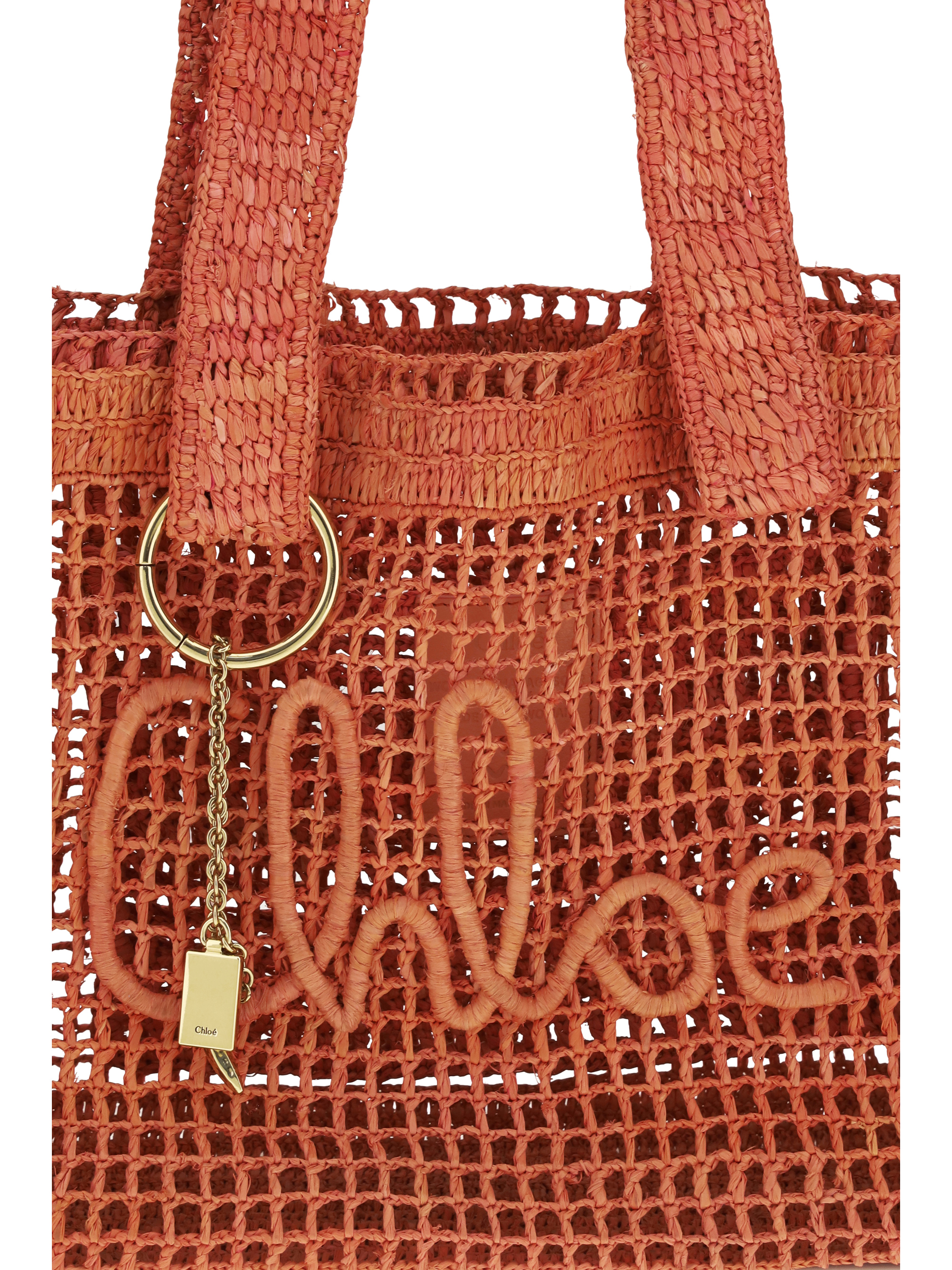 East-West Summer Banana raffia Tote Bag