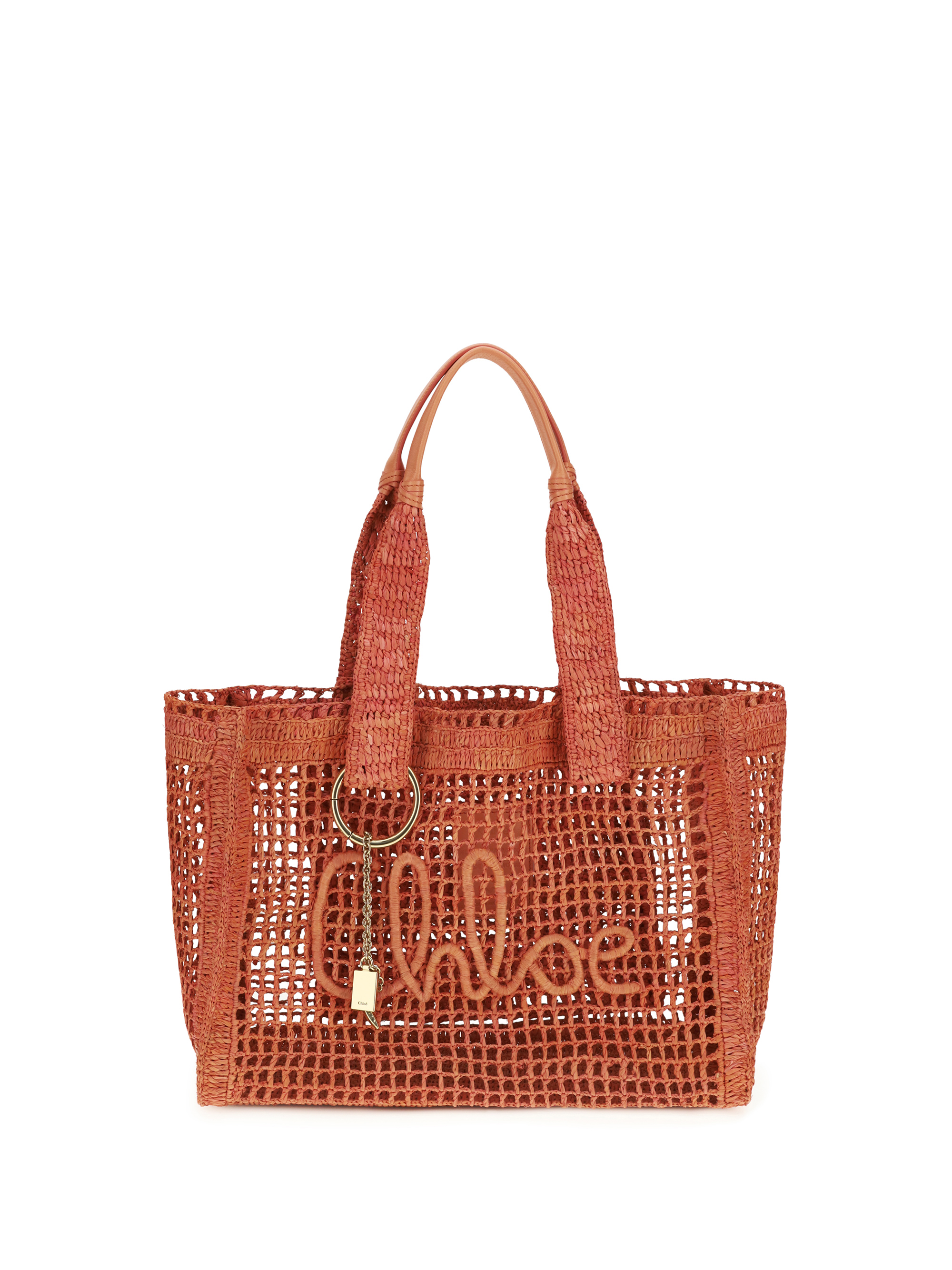 East-West Summer Banana raffia Tote Bag