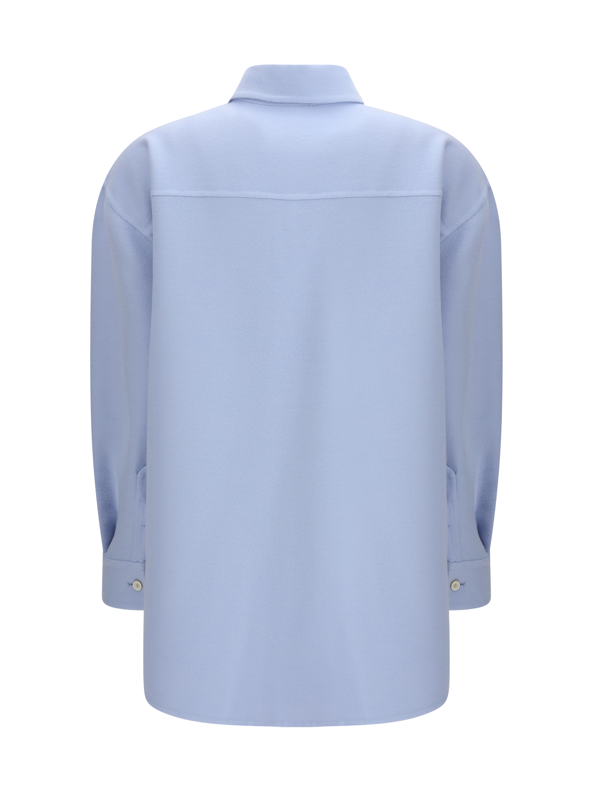 Long Shirt in double wool