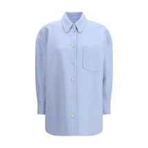 Long Shirt in double wool