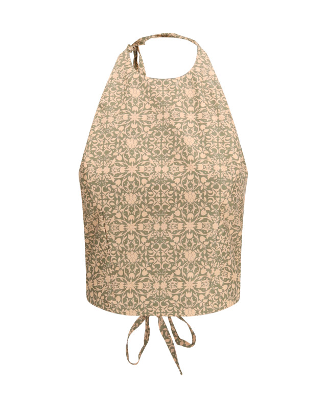 Sleeveless halter Top