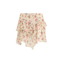 Lolita flared floral Skirt