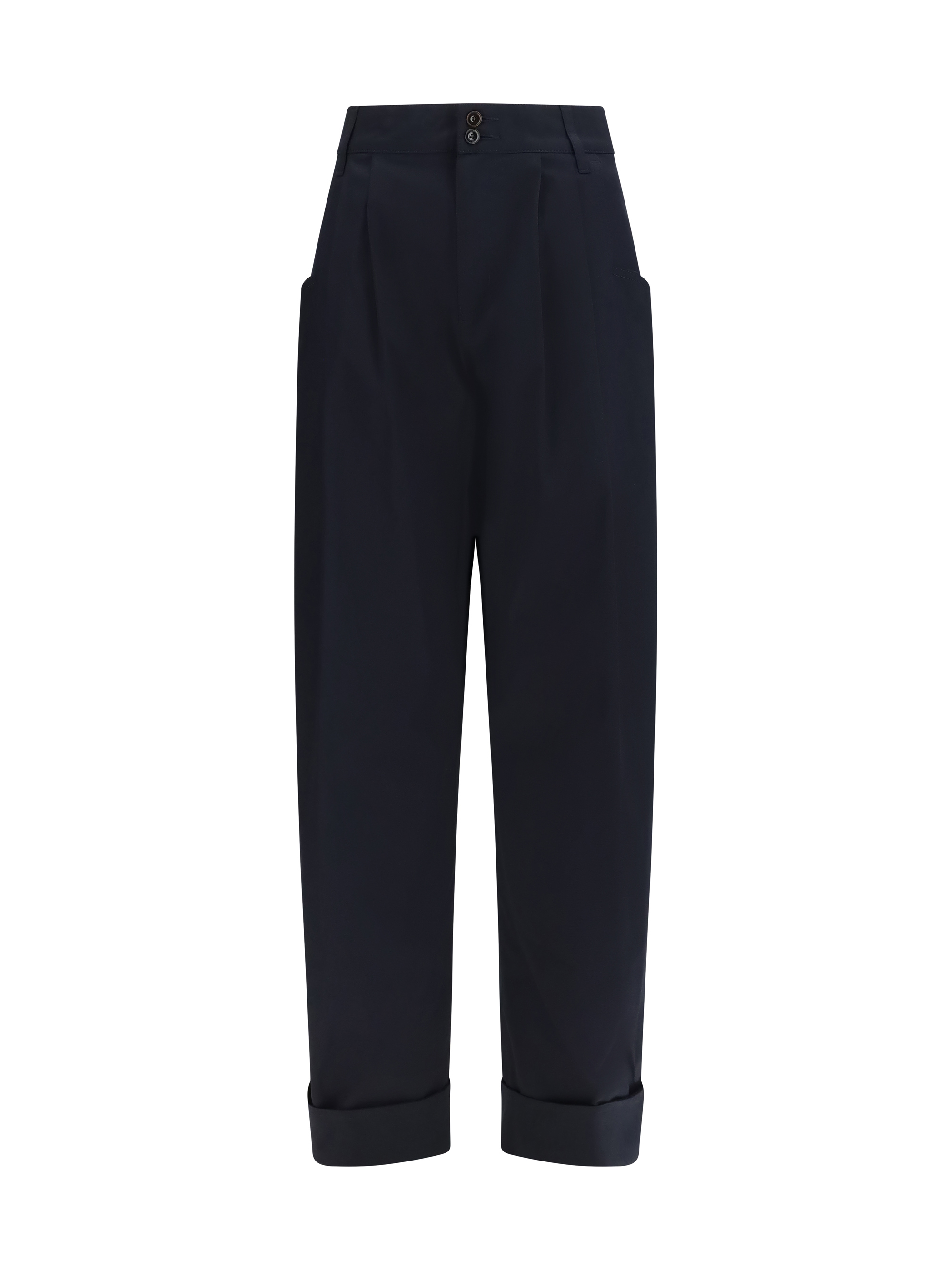 Lindsay Barrel Wide Pants gabardine