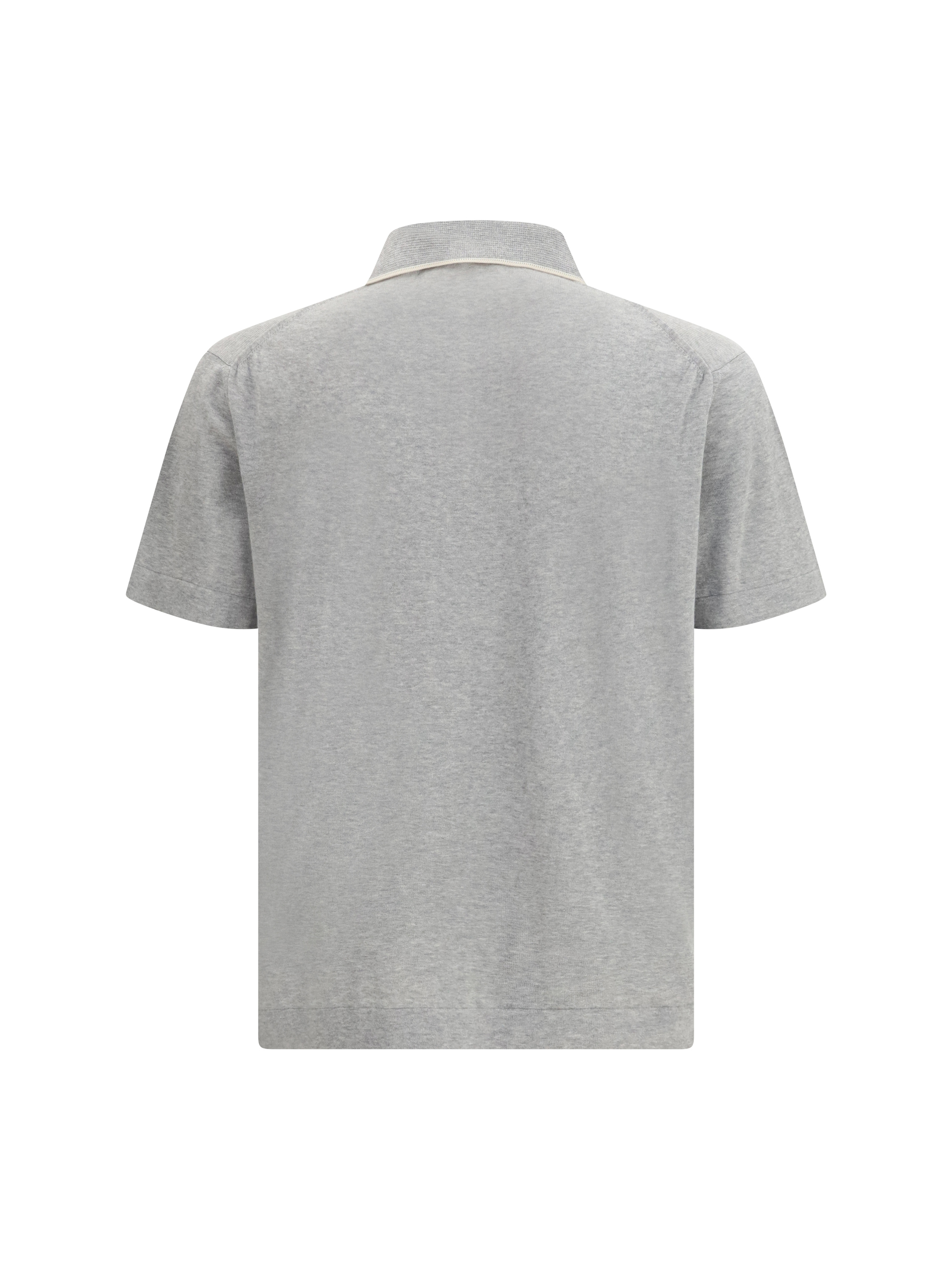 Knitted Polo with short sleeves