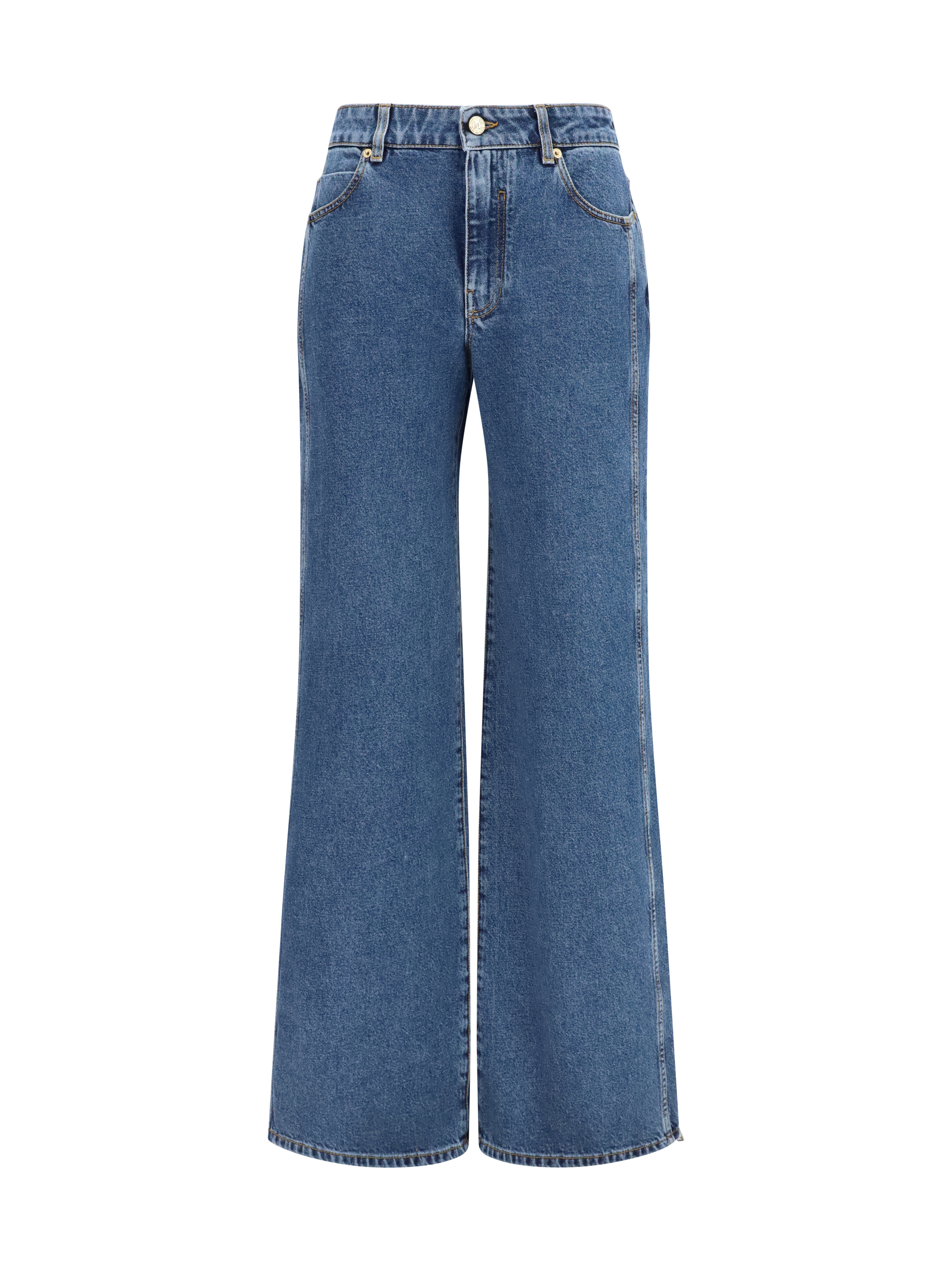 Straight wide-leg Jeans