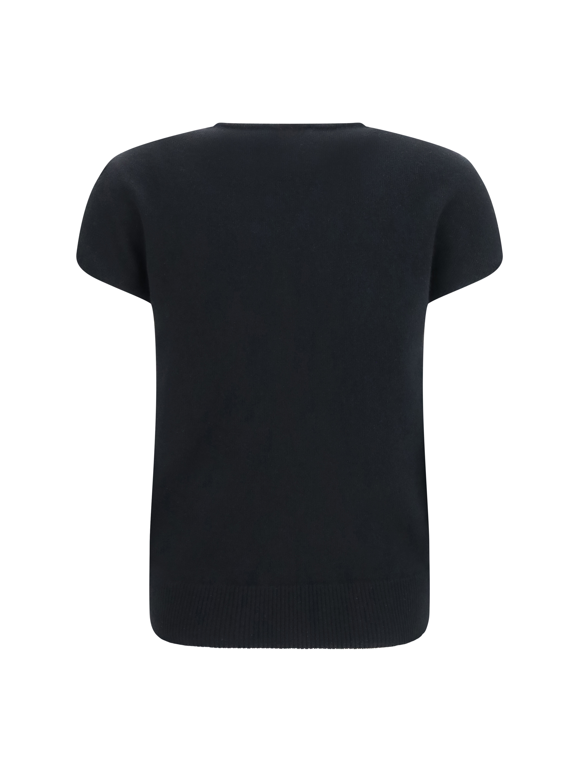Sleeveless wool and cashmere Sweater