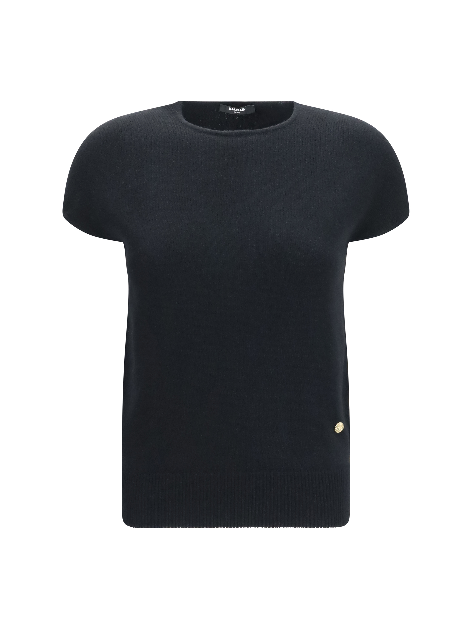 Sleeveless wool and cashmere Sweater