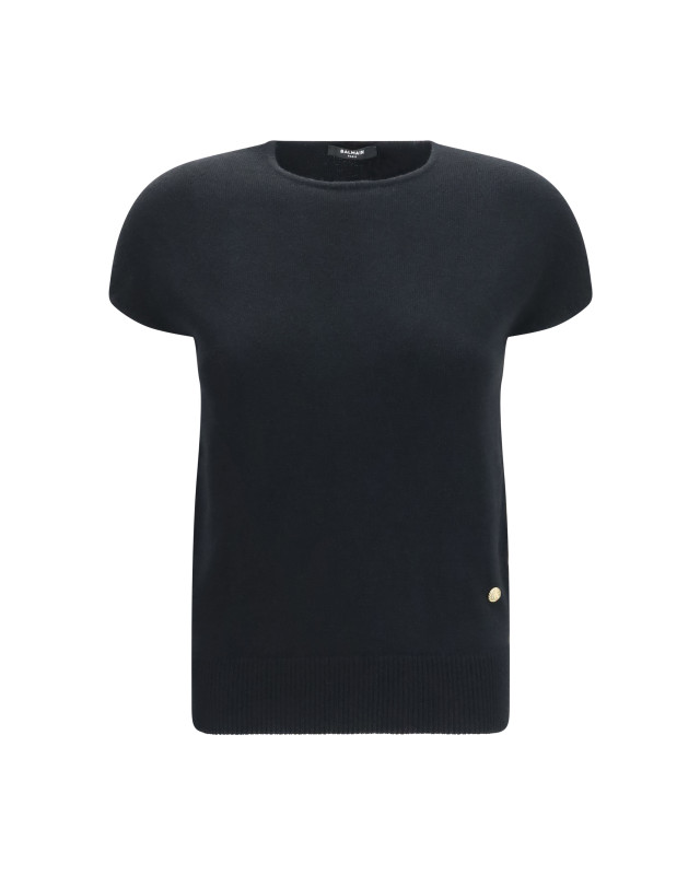 Sleeveless wool and cashmere Sweater