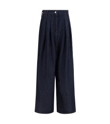 Wide-leg Jeans with pleats