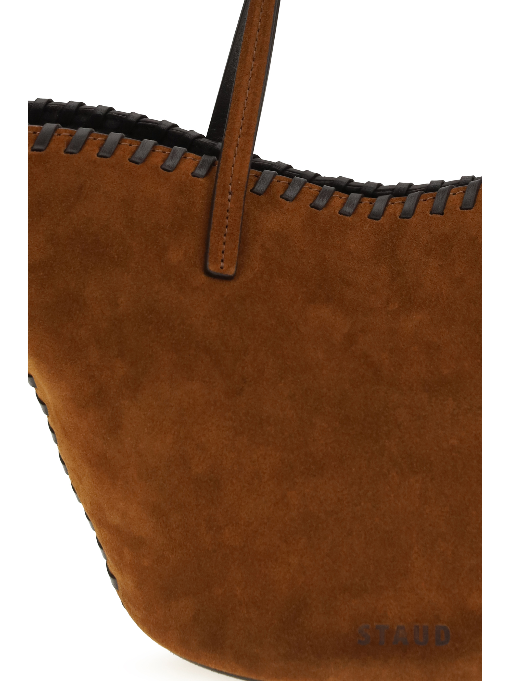 Suede Caro Handbag