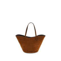 Suede Caro Handbag