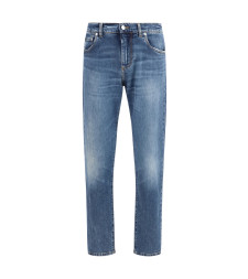 Straight-leg denim Jeans
