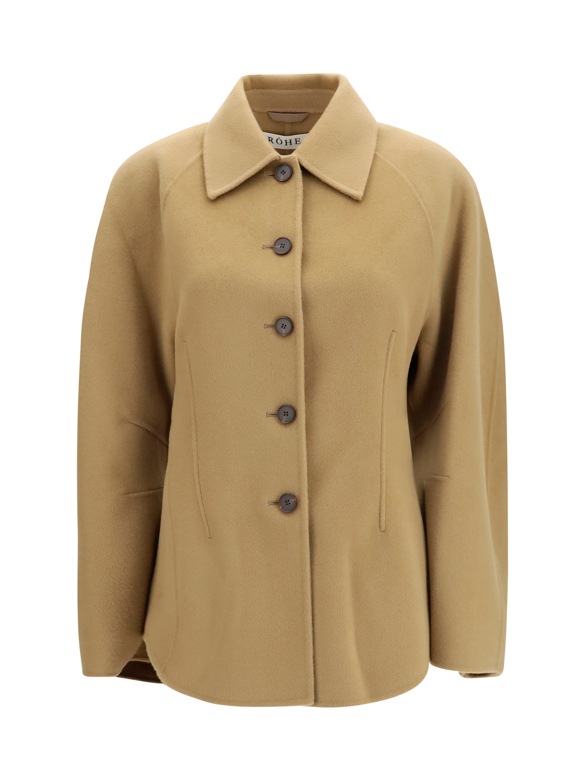Sculptural oversized-sleeve Jacket